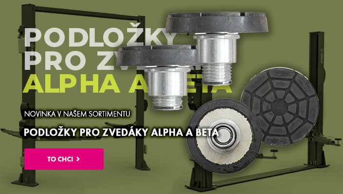 startbanner - podlozky pro zvedáky alpha a beta